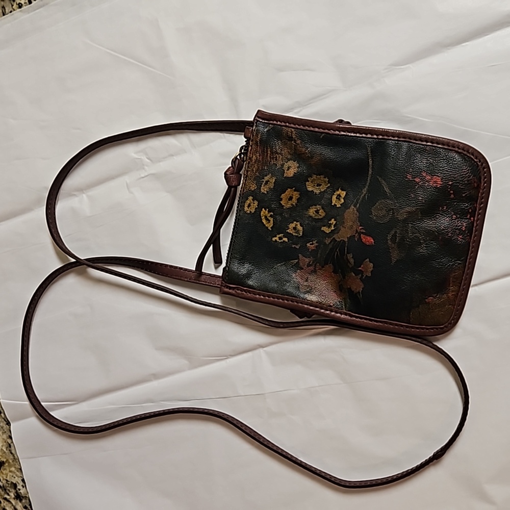Johnny Was Leather Crossbody Beautiful! Ex Cond.